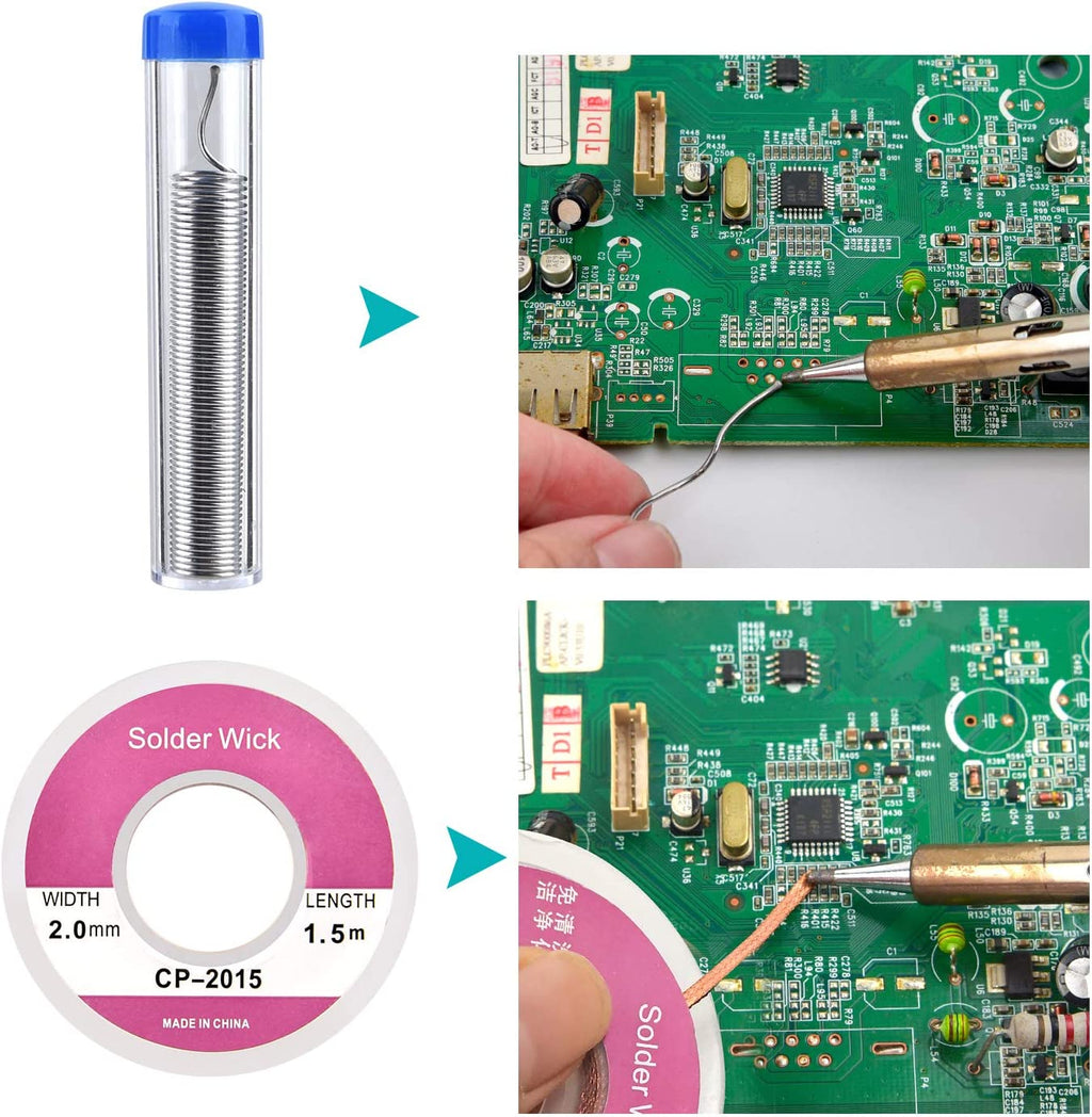 El Kit De Accesorios De Soldadura Sainwora De 10 Piezas Incluye 6 Herramientas