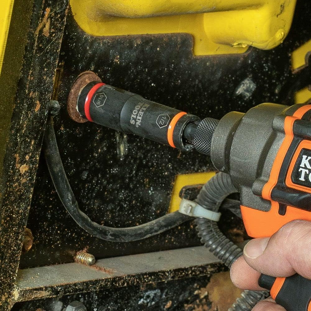 Toma De Volteo Del Controlador De Impacto Tamaños Tamanos 7/16 Y 3/8 Pulgadas