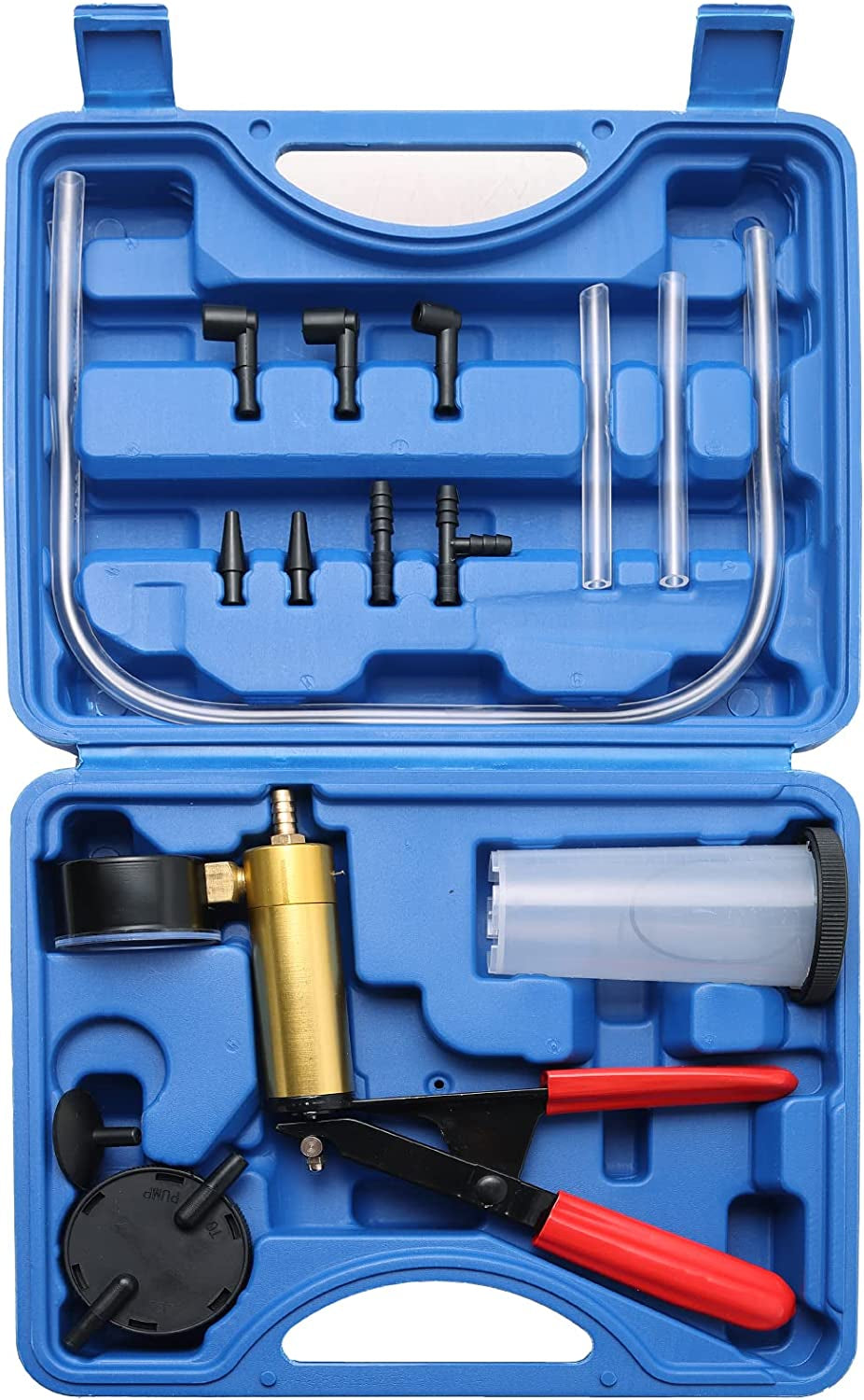 Kit De Purga De Frenos Con Bomba De Vacio De Mano Sistema Purga De Frenos Nueva