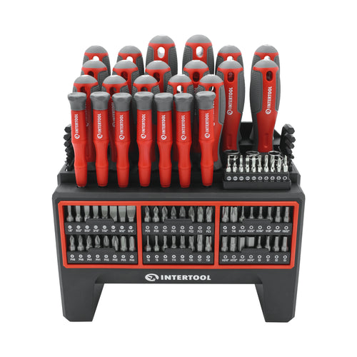114-Piece Magnetic Screwdriver Set with Organizer VT08-3372