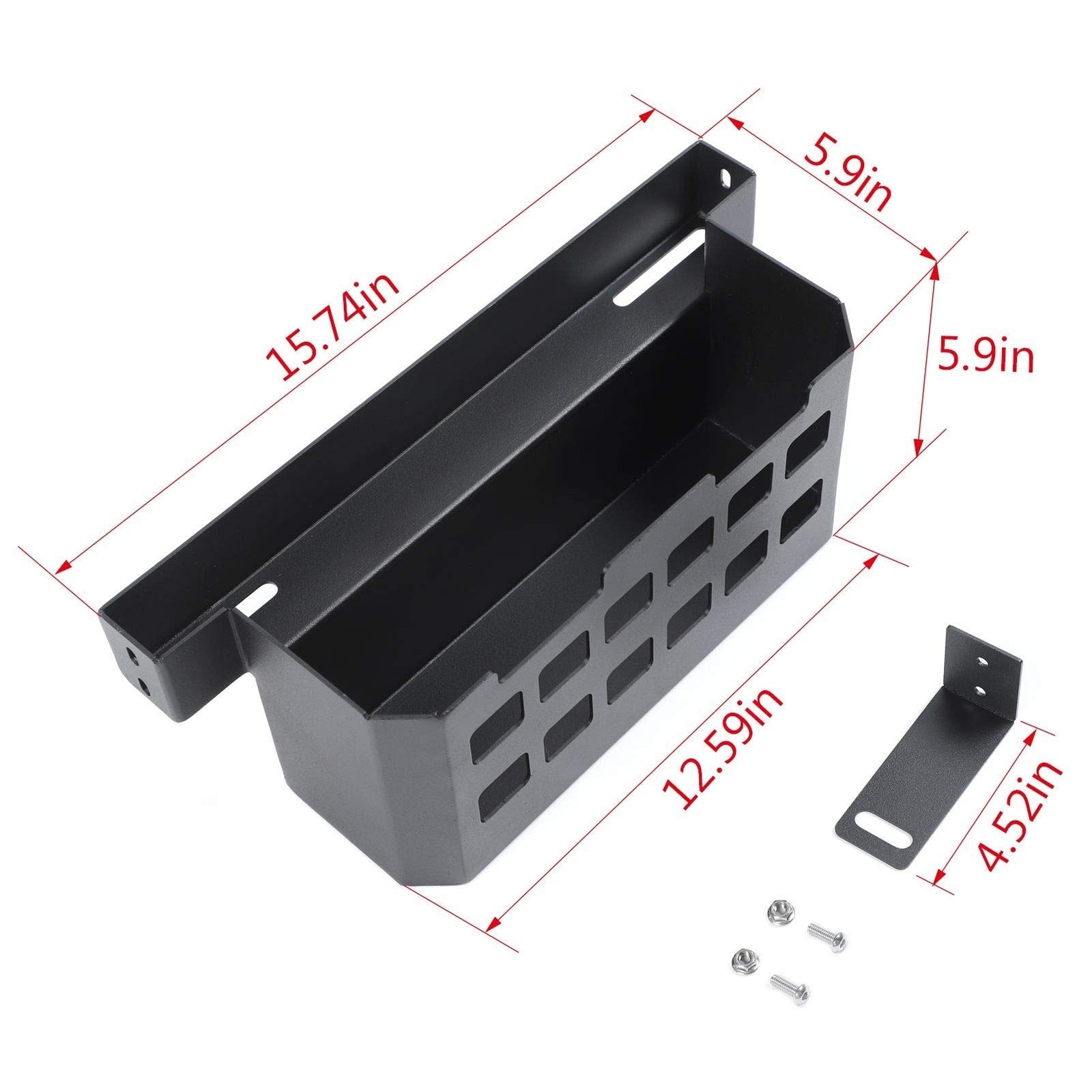 Rear Molle Panel Trunk Side Cargo Rack Shelf Organizer Storage Tray Basket Me...