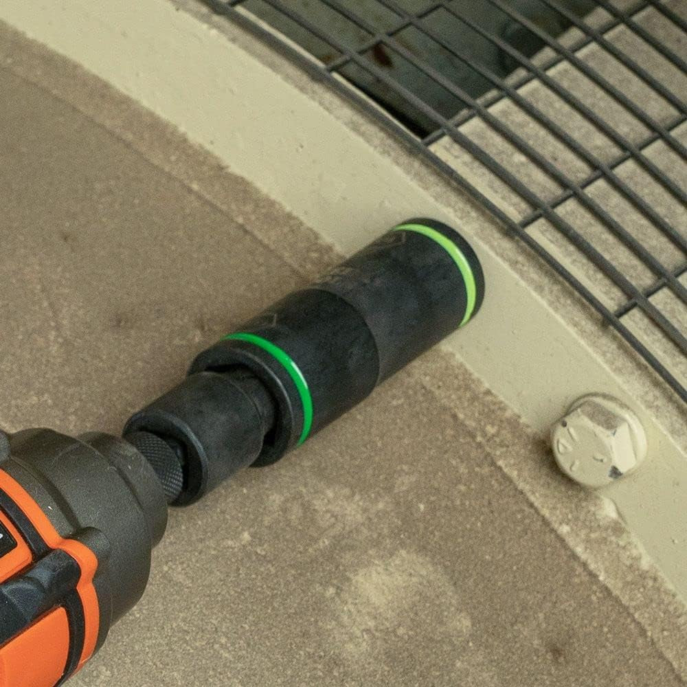 Toma De Volteo Del Controlador De Impacto Tamaños Tamanos 7/16 Y 3/8 Pulgadas