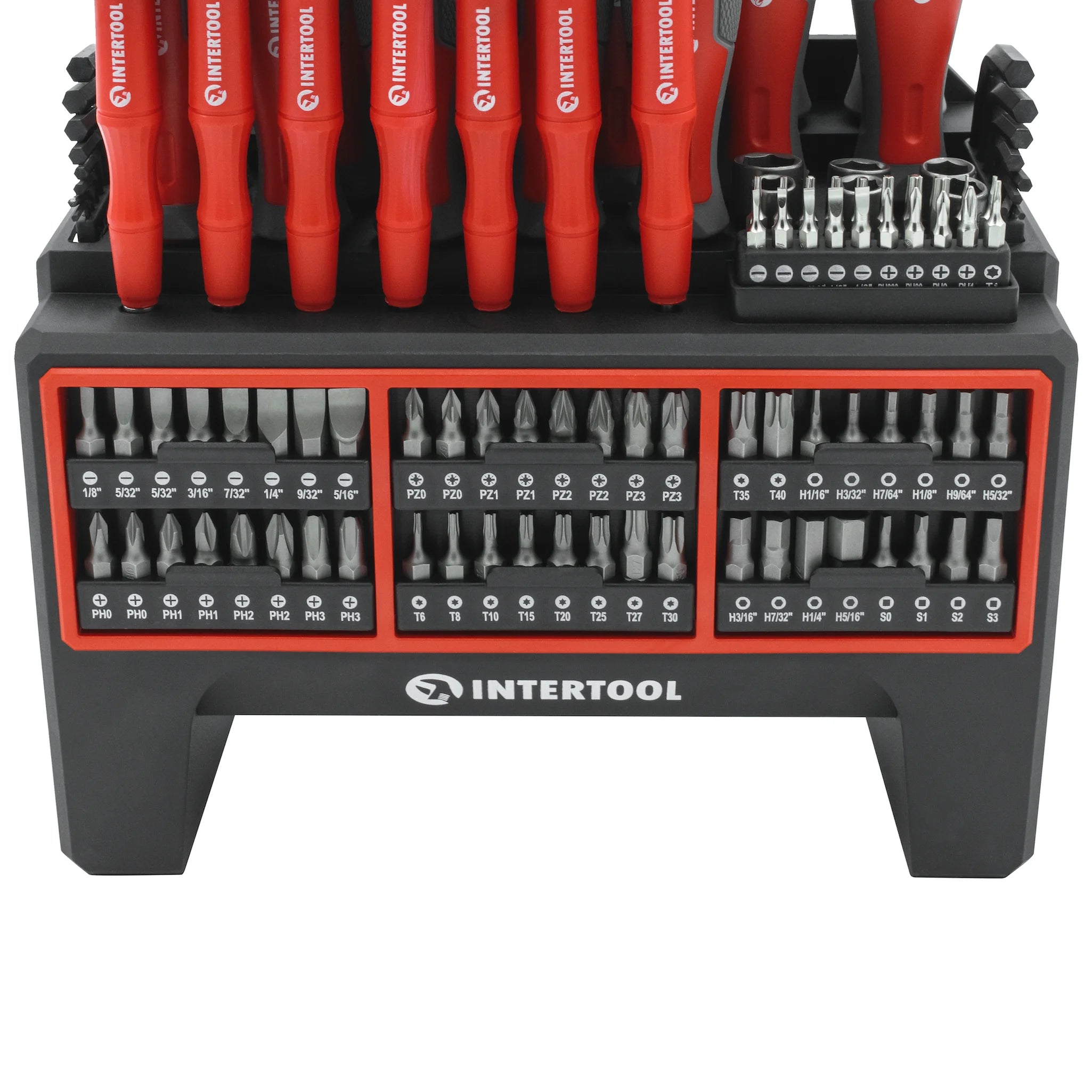 114-Piece Magnetic Screwdriver Set with Organizer VT08-3372