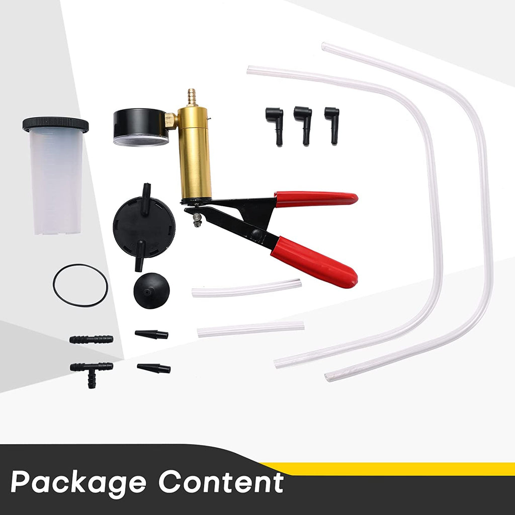 Kit De Purga De Frenos Con Bomba De Vacio De Mano Sistema Purga De Frenos Nueva