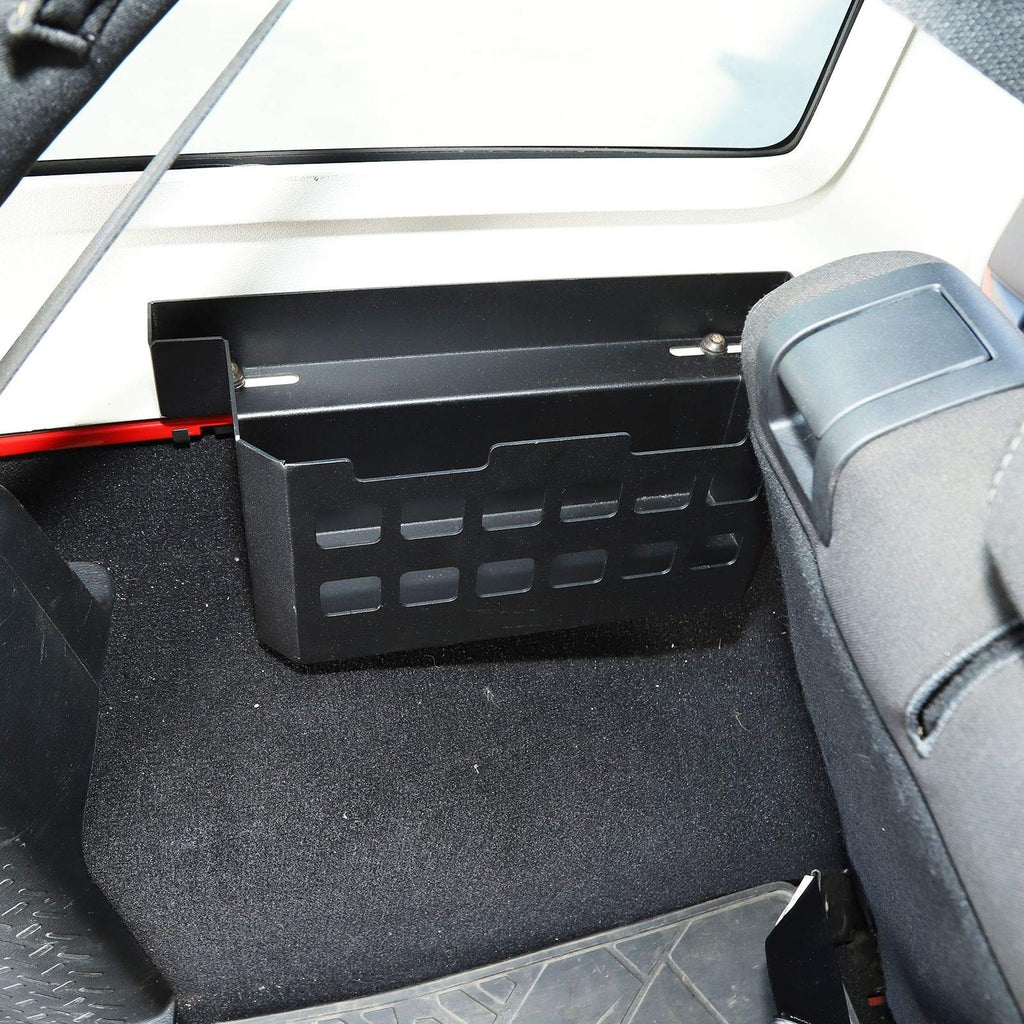 Rear Molle Panel Trunk Side Cargo Rack Shelf Organizer Storage Tray Basket Me...