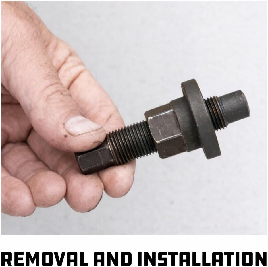 Power Steering and Alternator Pulley Remove and Install Tool Set, Replace Vehicle Steering Pump, Car Repair Tools, Storage Case - 648605