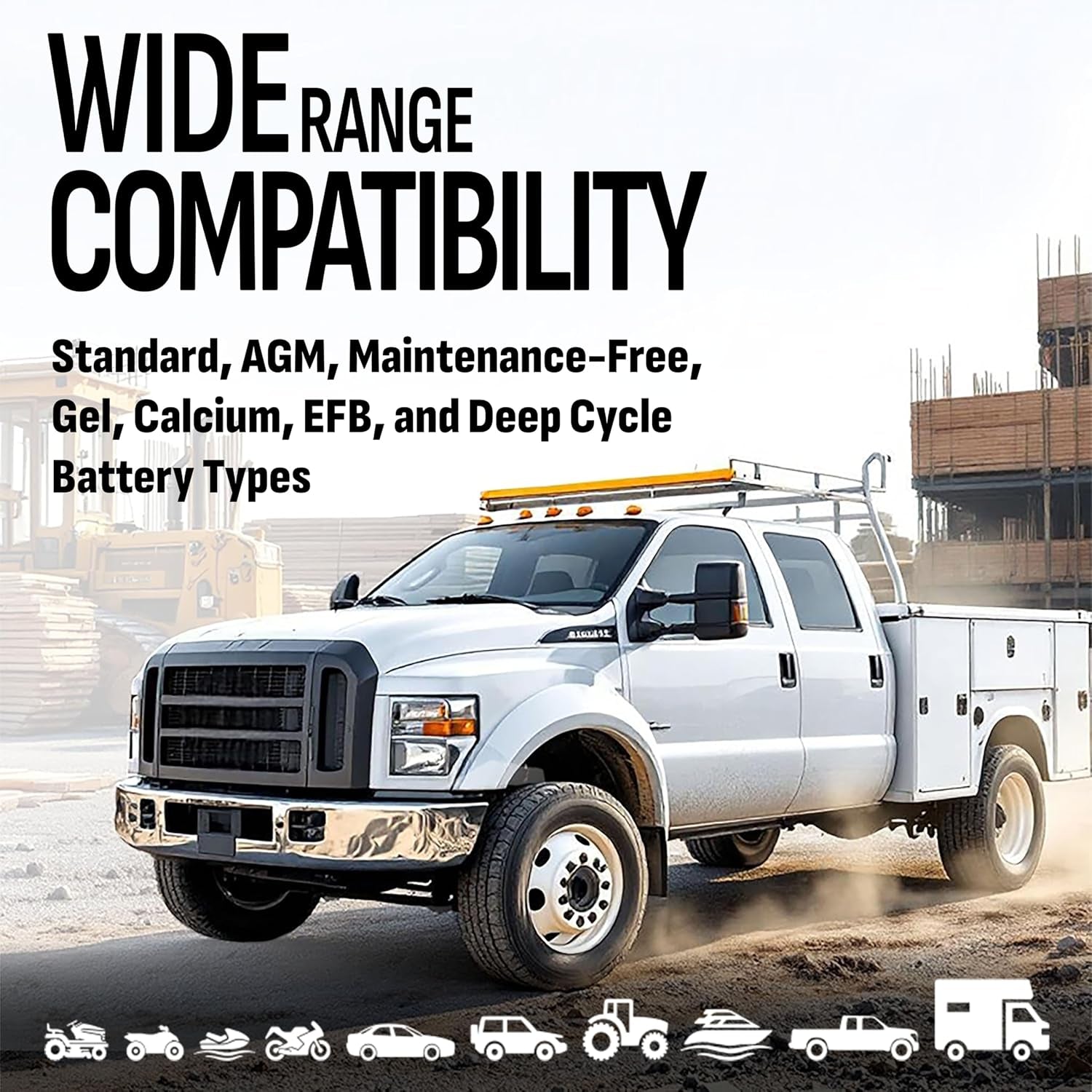 DSR Proseries Car Battery Jump Starter - 2200 Peak Amp 12V Car Starter, Jump Box & Portable Power Station - Digital Display, Heavy-Duty Clamps - DSR165