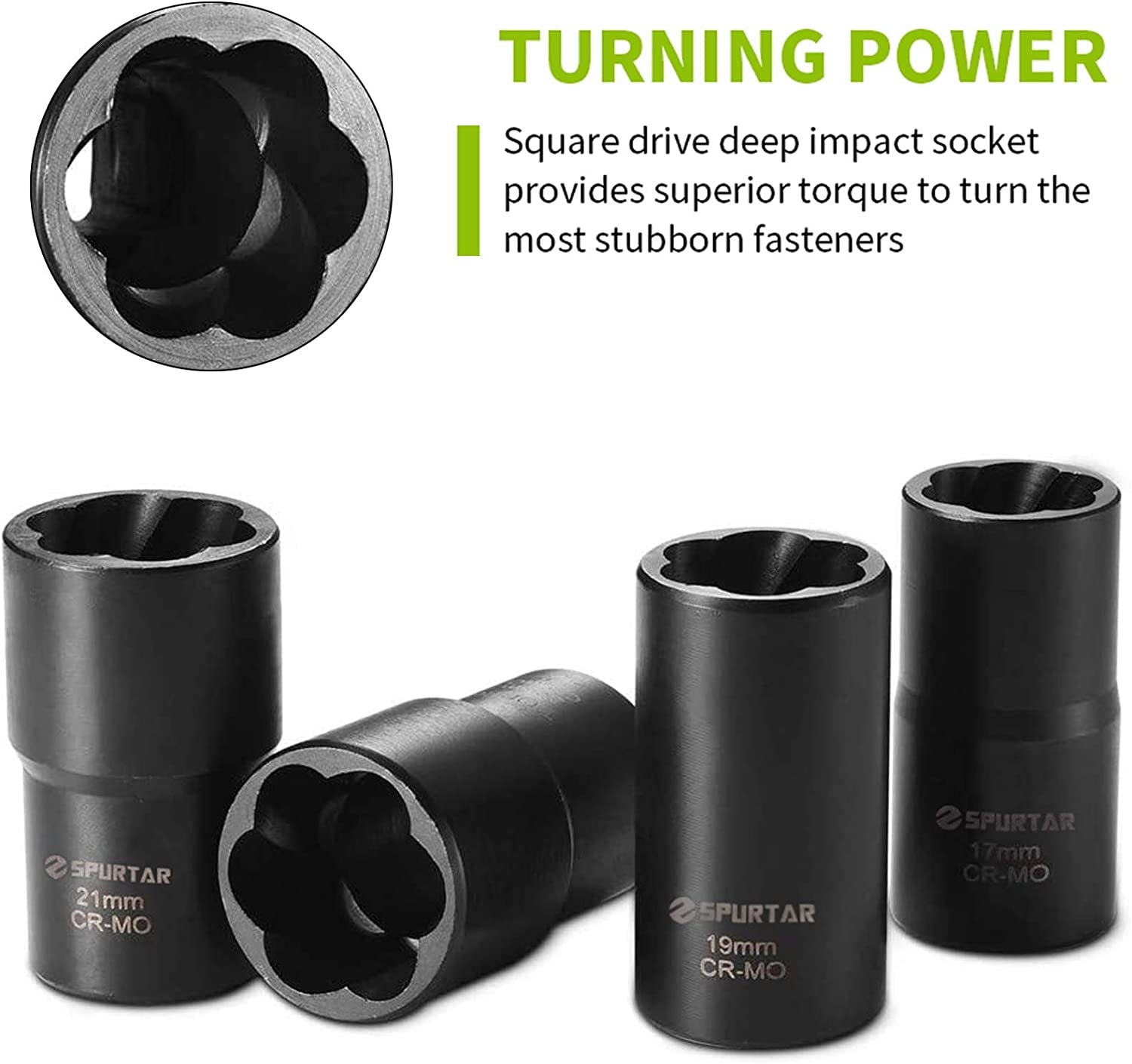 Extractor Estractor De Tuercas Pernos Tornillos Dañados Rotos Quitar Sacar 5Pc