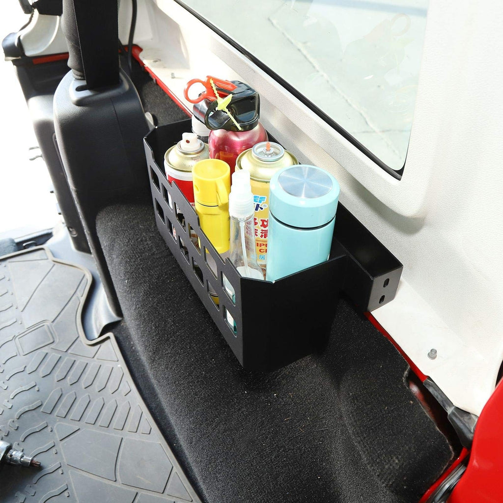 Rear Molle Panel Trunk Side Cargo Rack Shelf Organizer Storage Tray Basket Me...