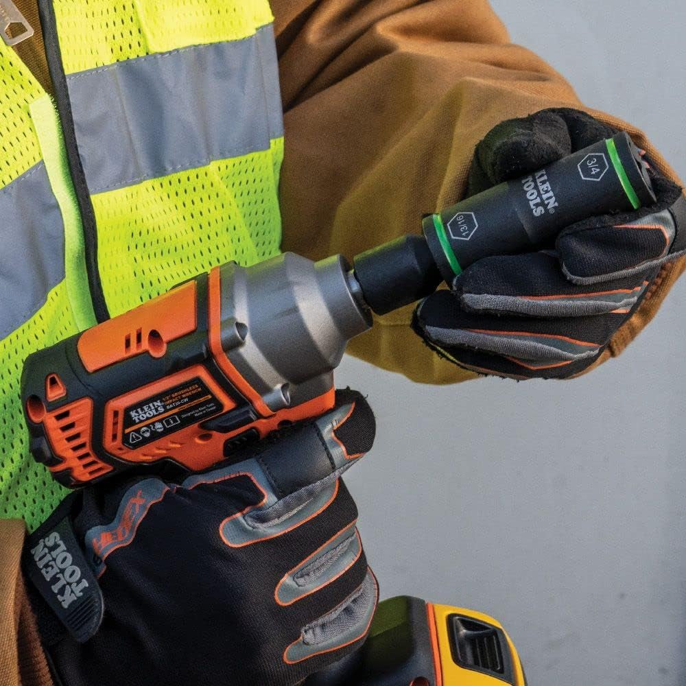 Toma De Volteo Del Controlador De Impacto Tamaños Tamanos 7/16 Y 3/8 Pulgadas